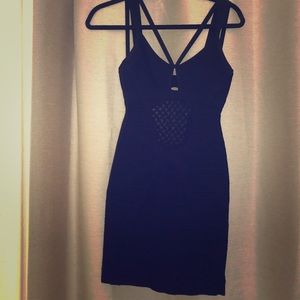 Herve Leger Black Dress